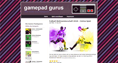 Desktop Screenshot of gamepad-gurus.de