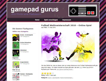 Tablet Screenshot of gamepad-gurus.de